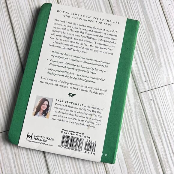 What Happens When Women Say Yes to God Devotional Paperback by Lysa TerKeurst - Picture 5 of 5